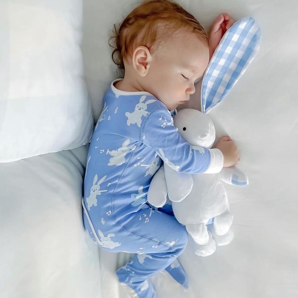 🩵 EASTER BUNNY Plush toy - The Beaufort Bonnet Company Bunny (blue & white)